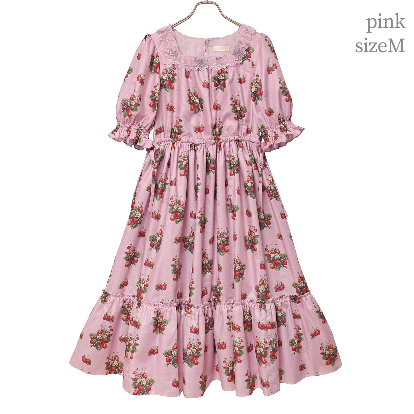 Strawberry timeスクエアネックワンピース