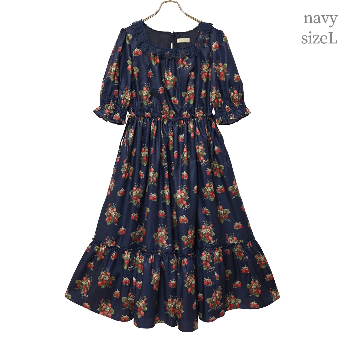 Strawberry timeスクエアネックワンピース