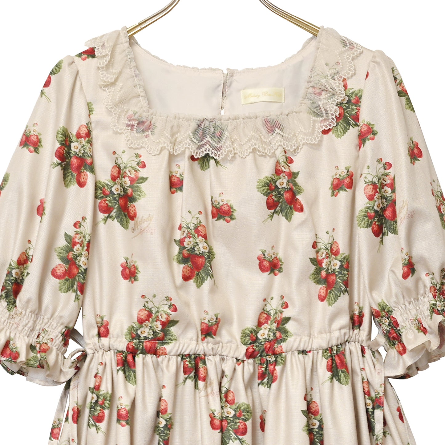 Strawberry timeスクエアネックワンピース