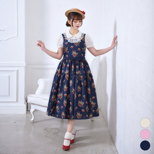 Strawberry timeジャンパースカート