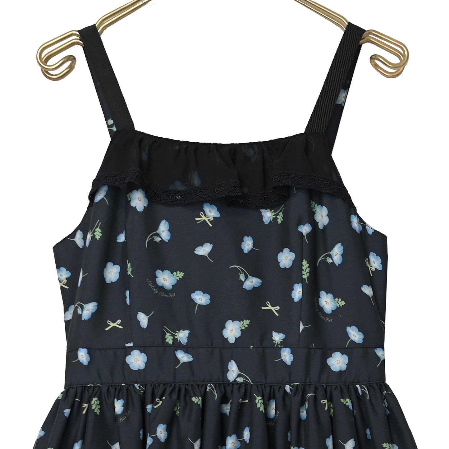 ネモフィラ畑のジャンパースカート