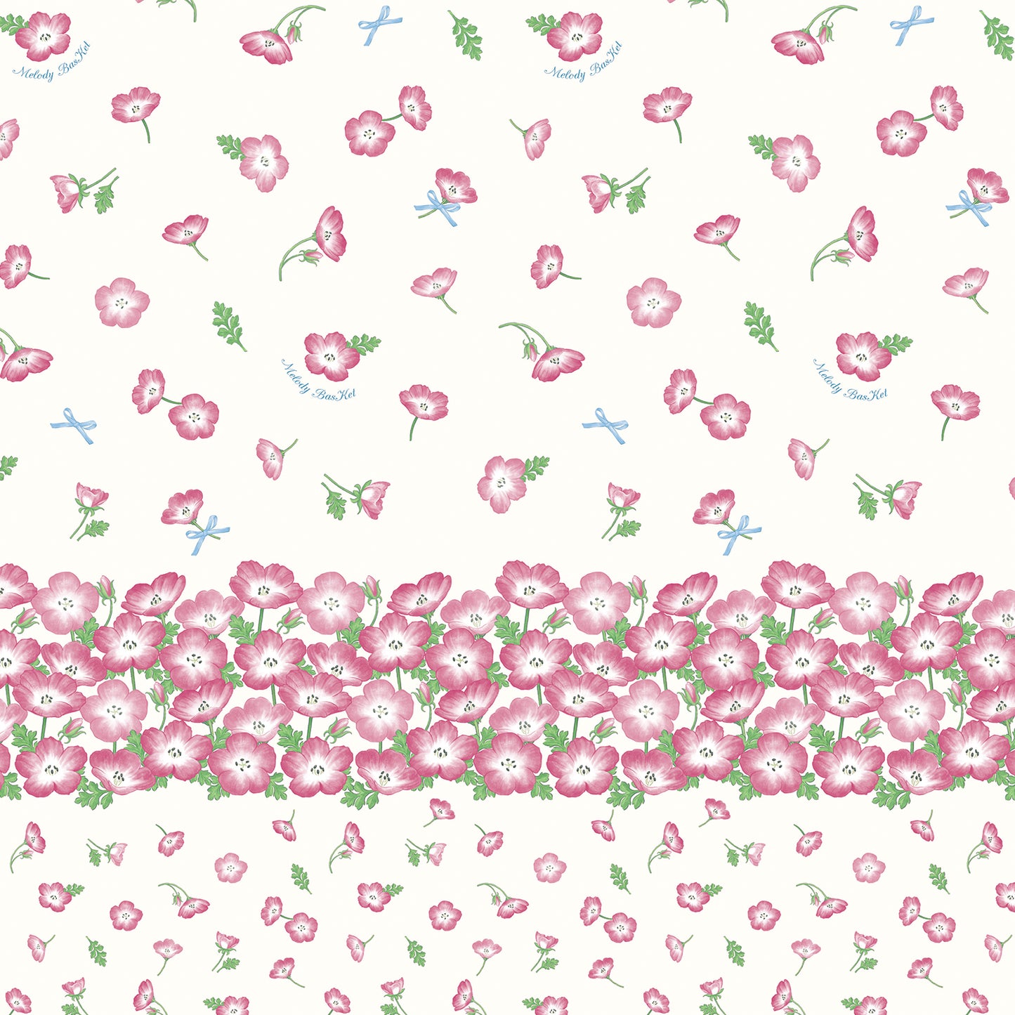 ネモフィラ畑のジャンパースカート