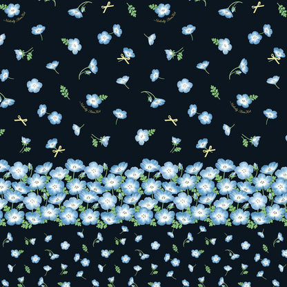 ネモフィラ畑のジャンパースカート