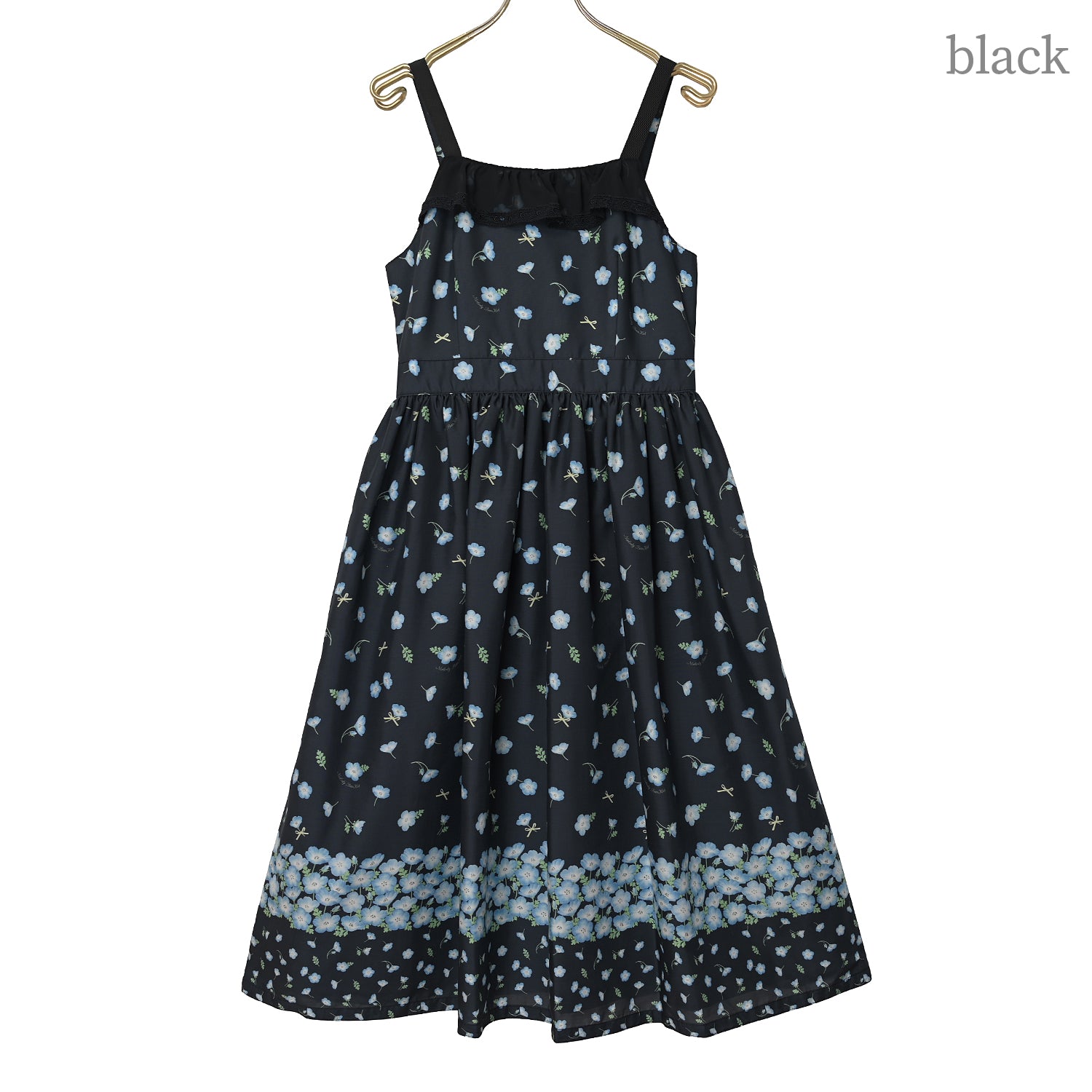 ネモフィラ畑のジャンパースカート-Melody BasKet(メロディー