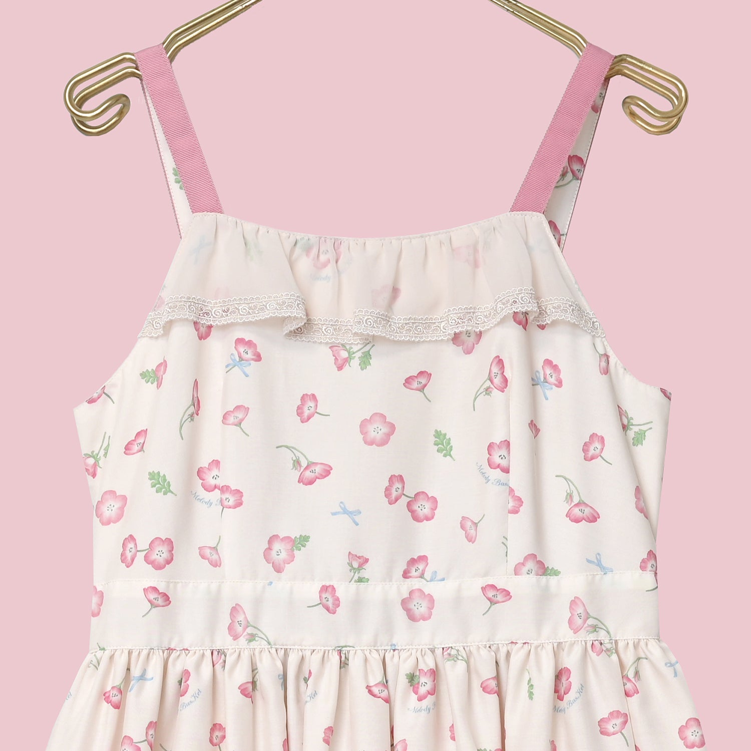 ネモフィラ畑のジャンパースカート-Melody BasKet(メロディー