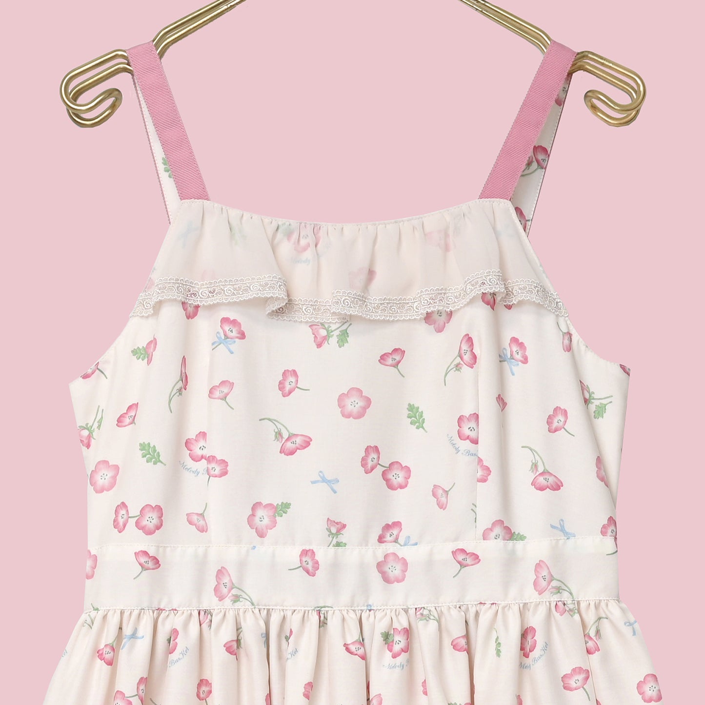 ネモフィラ畑のジャンパースカート