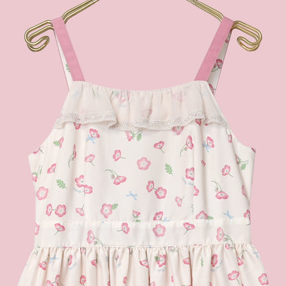 ネモフィラ畑のジャンパースカート