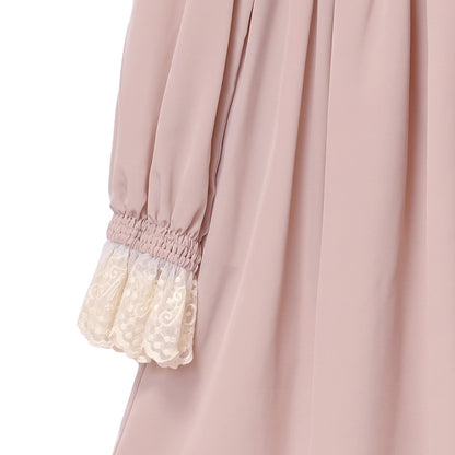 MelodyレースVヨークフリルワンピース