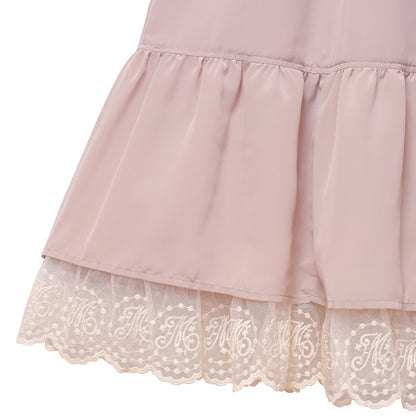 MelodyレースVヨークフリルワンピース