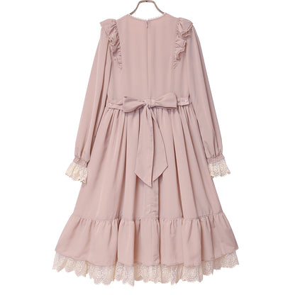 MelodyレースVヨークフリルワンピース