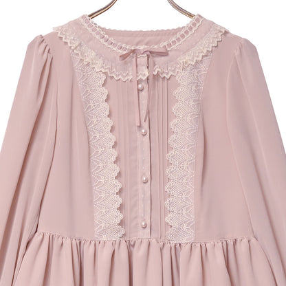 Front lace feminine dress