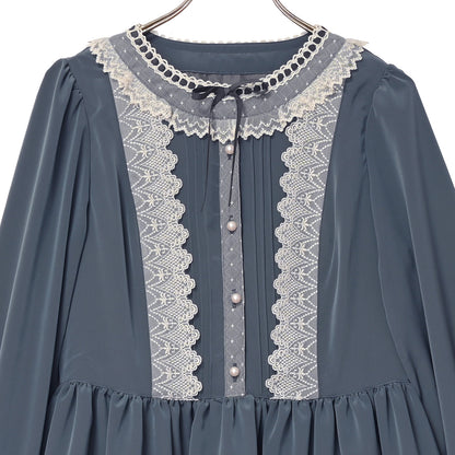 Front lace feminine dress