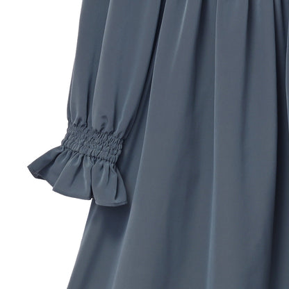 Front lace feminine dress