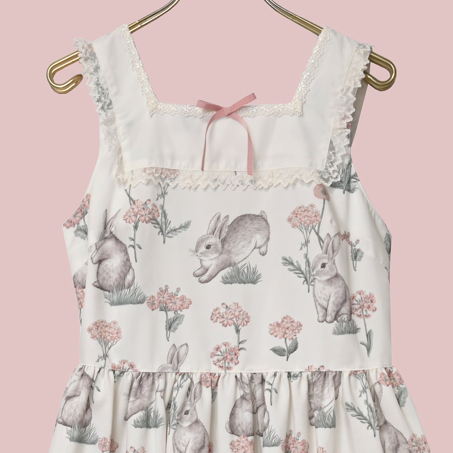 Botanical Rabbit jumper dress