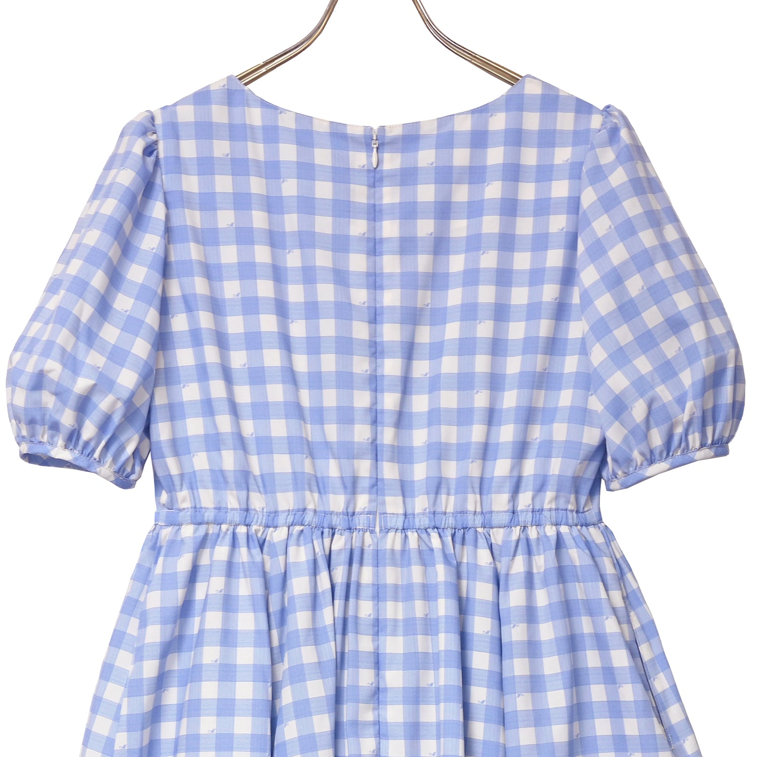 Melody Gingham checkリボンワンピース-Melody BasKet(メロディ