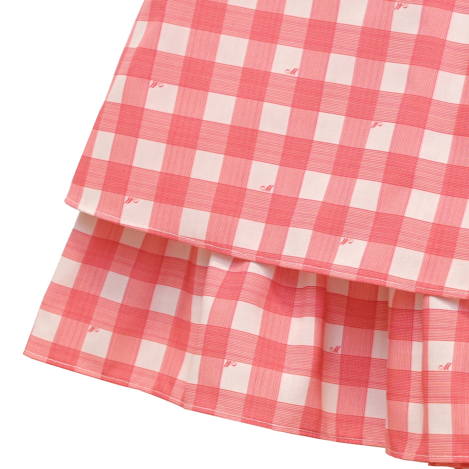 Melody Gingham checkリボンワンピース-Melody BasKet(メロディ