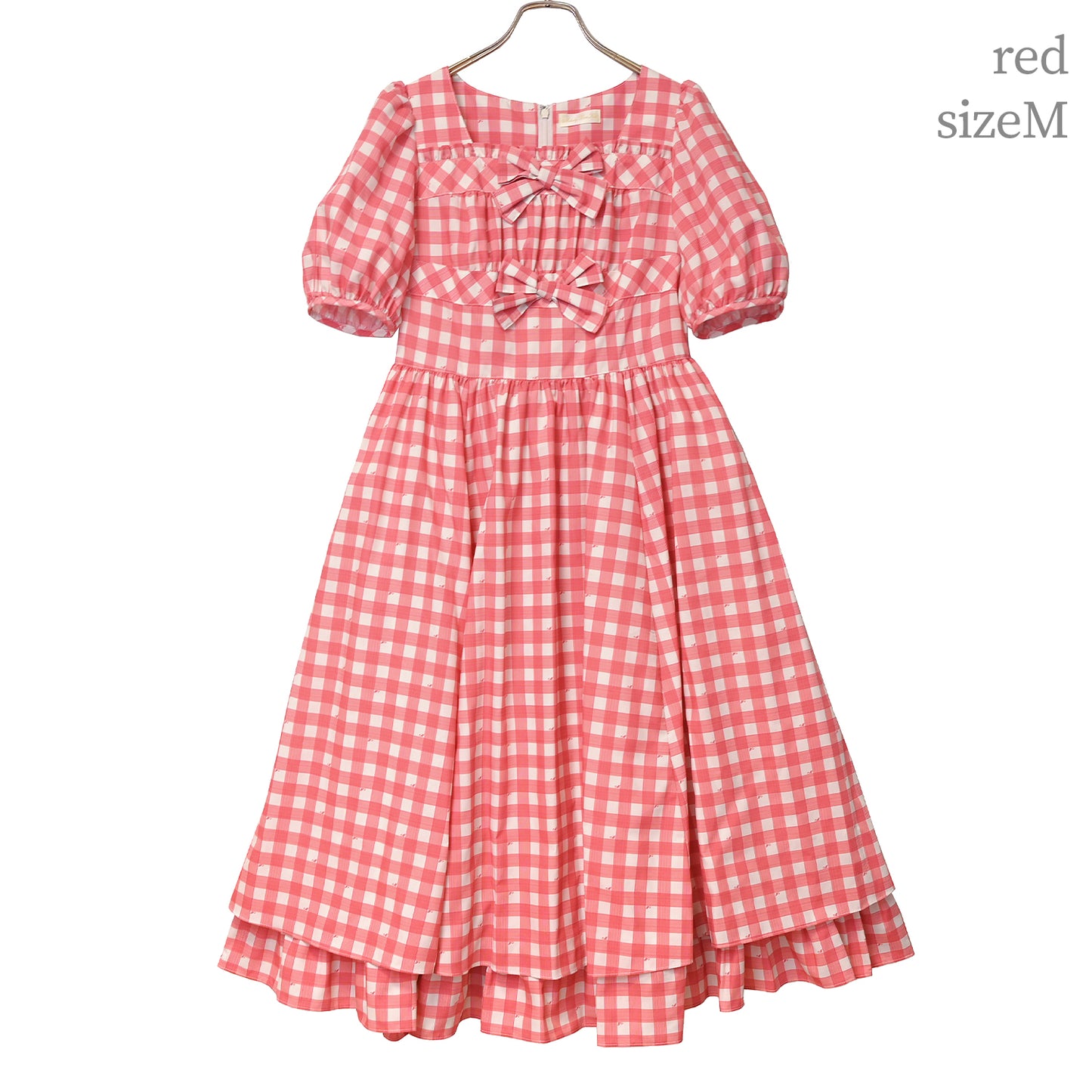 Melody Gingham checkリボンワンピース
