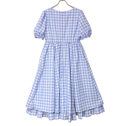 Melody Gingham checkリボンワンピース