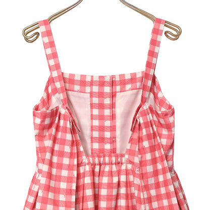 Melody Gingham checkジャンパースカート