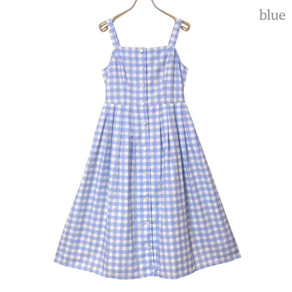 Melody Gingham checkジャンパースカート