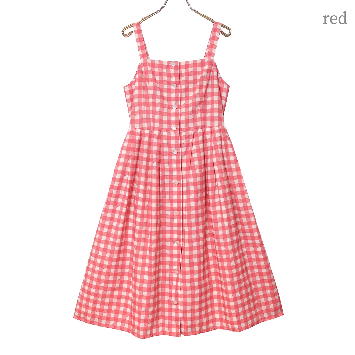 Melody Gingham checkジャンパースカート