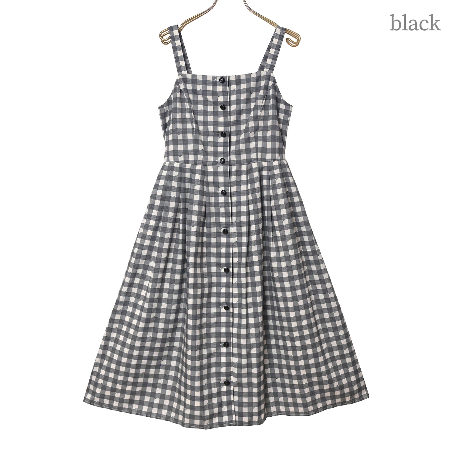 Melody Gingham checkジャンパースカート