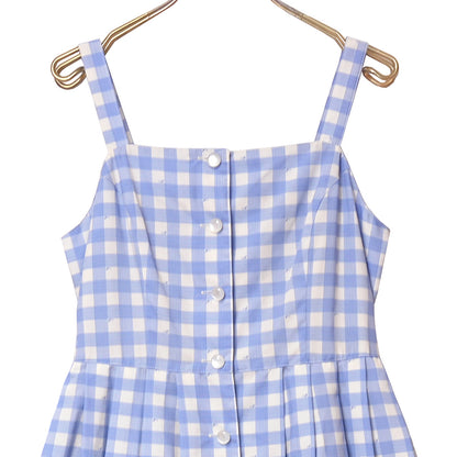 Melody Gingham checkジャンパースカート