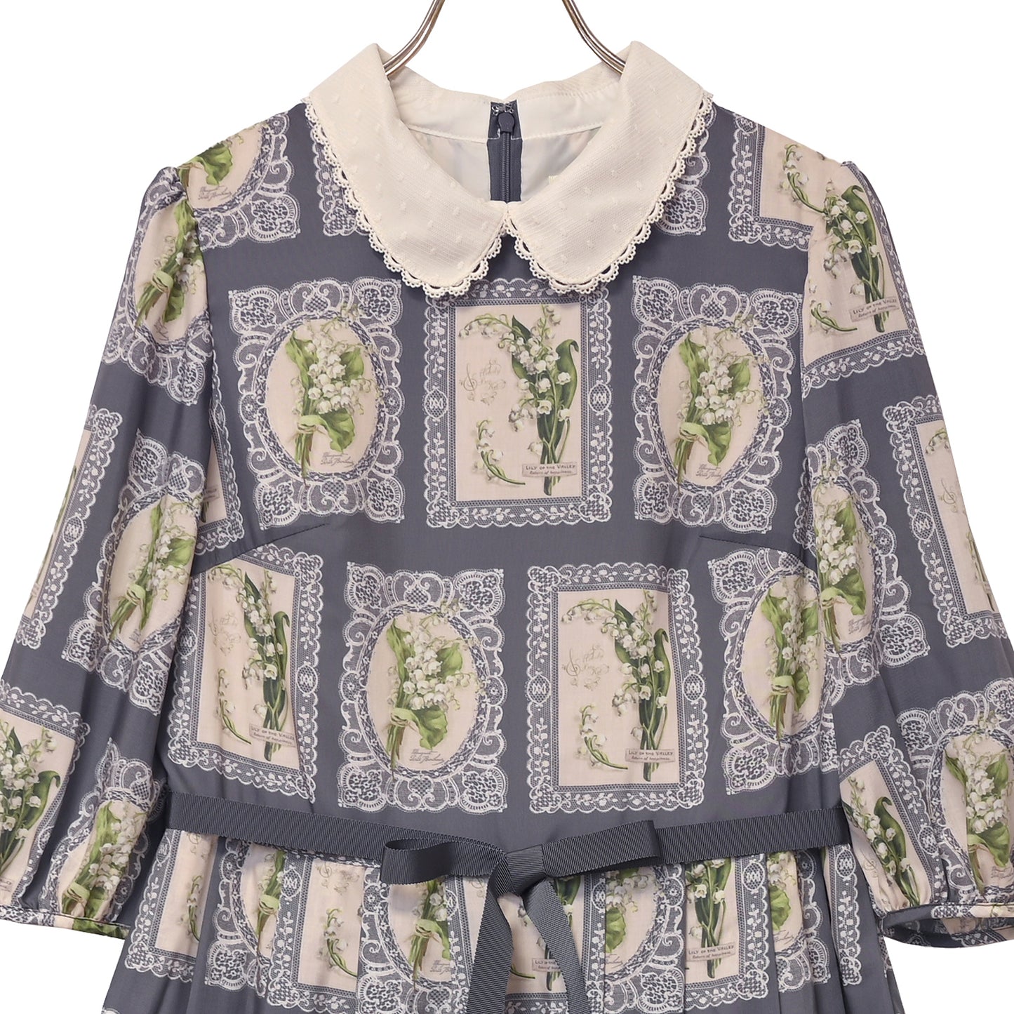 Lily of the Valley lace dress