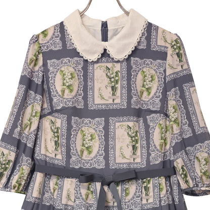 Lily of the Valley lace dress
