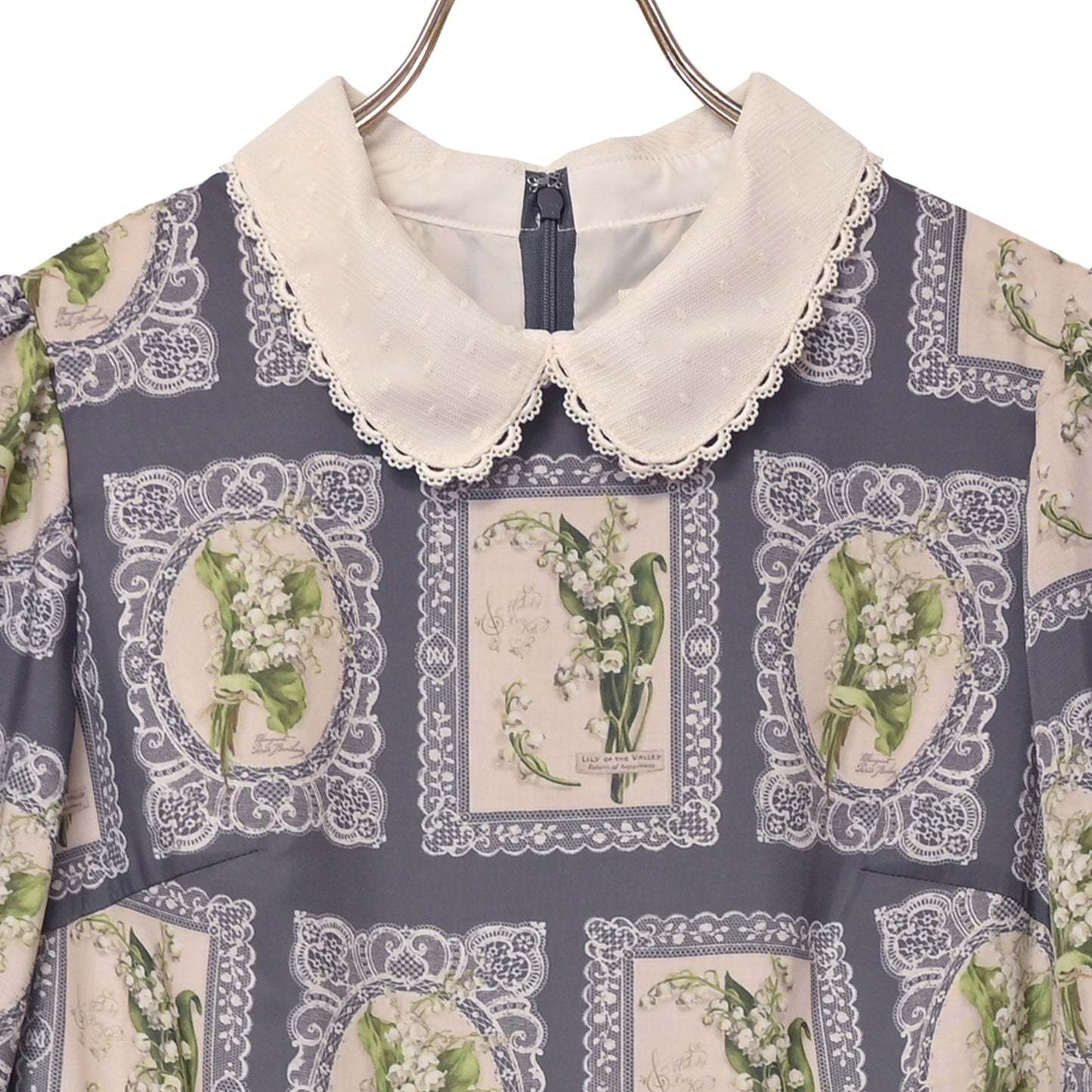 Lily of the Valley lace dress