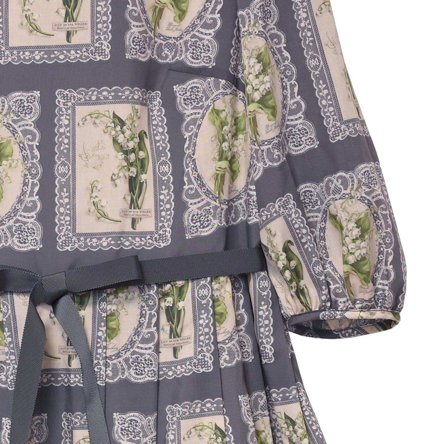 Lily of the Valley lace dress