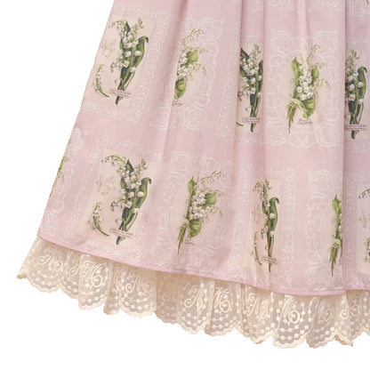 Lily of the Valley lace dress