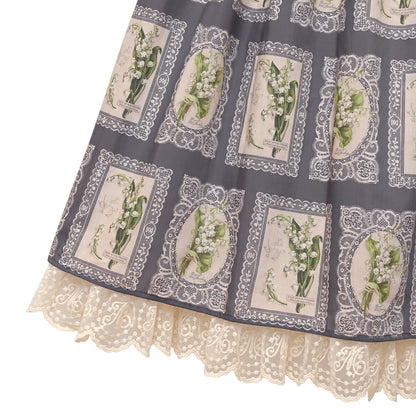 Lily of the Valley lace dress
