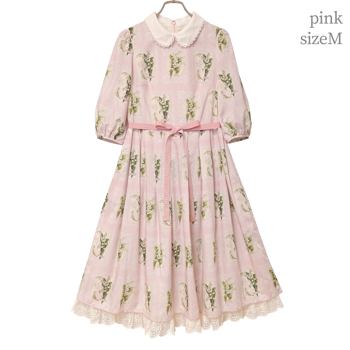 Lily of the Valley lace dress