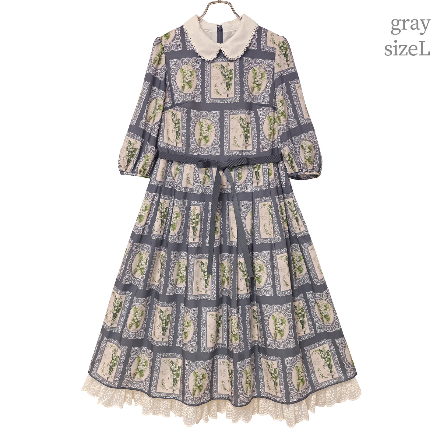 Lily of the Valley lace dress
