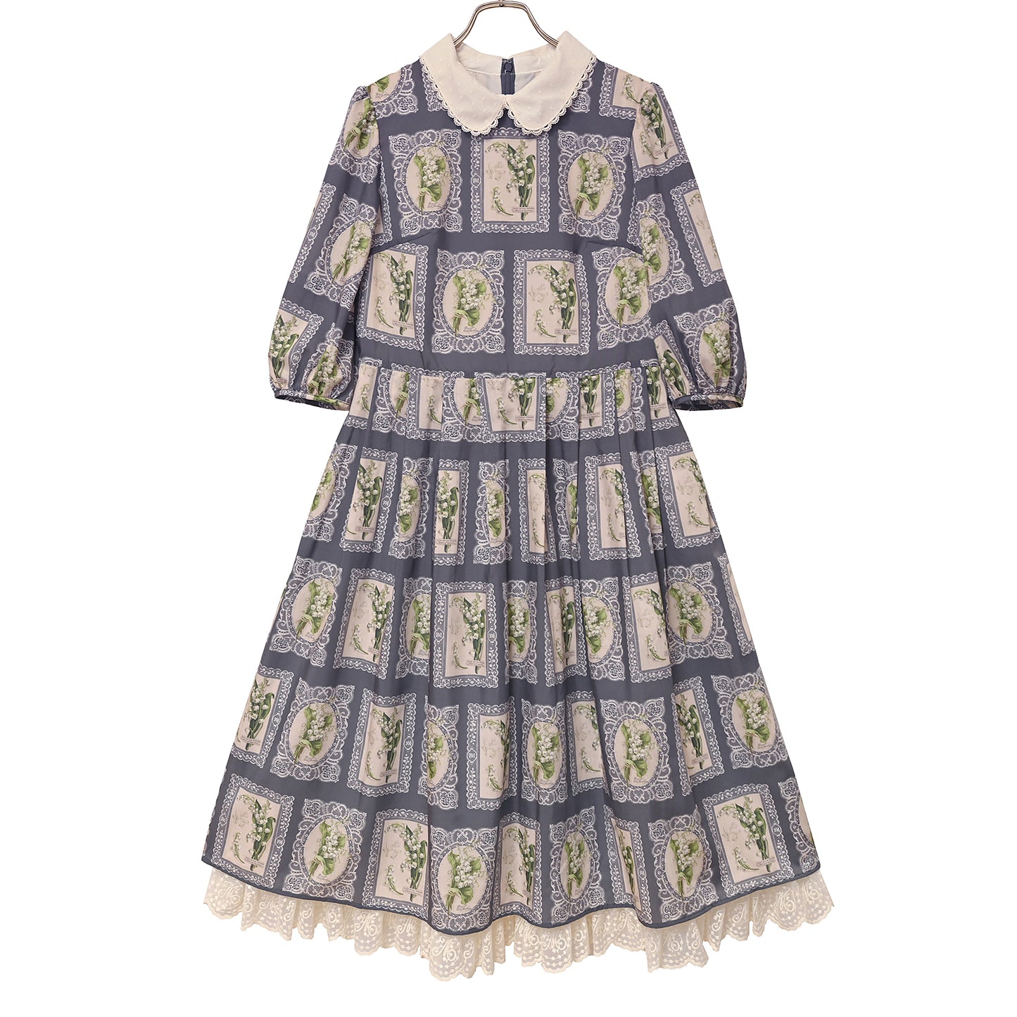 Lily of the Valley lace dress