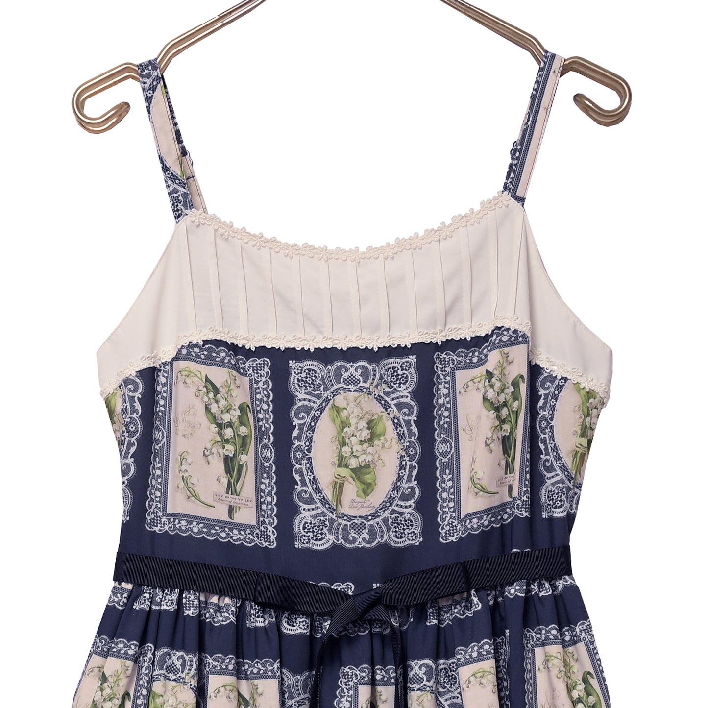Lily of the Valley lace jumper dress