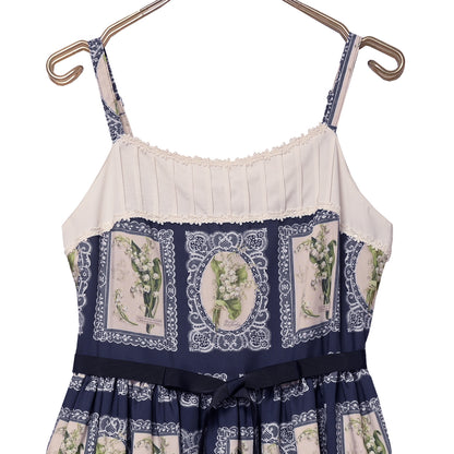 Lily of the Valley lace jumper dress