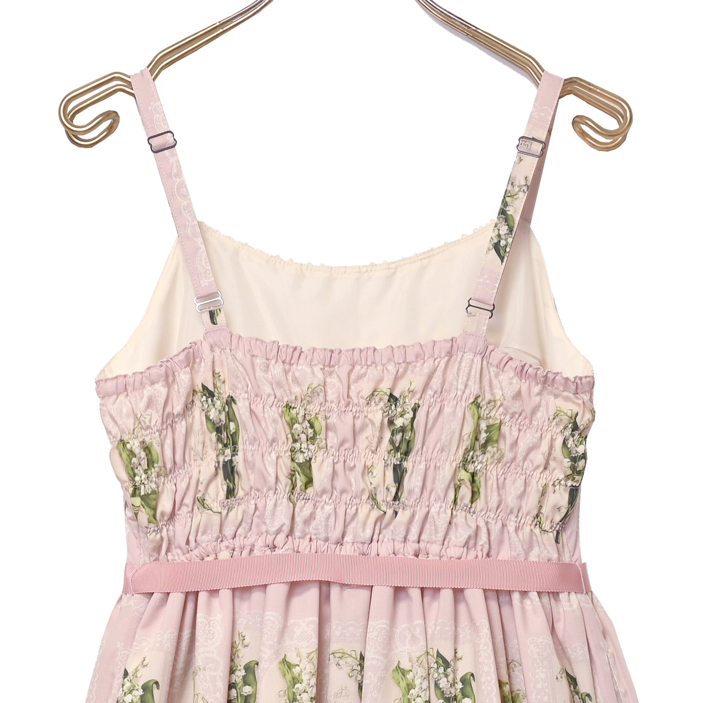 Lily of the Valley lace jumper dress