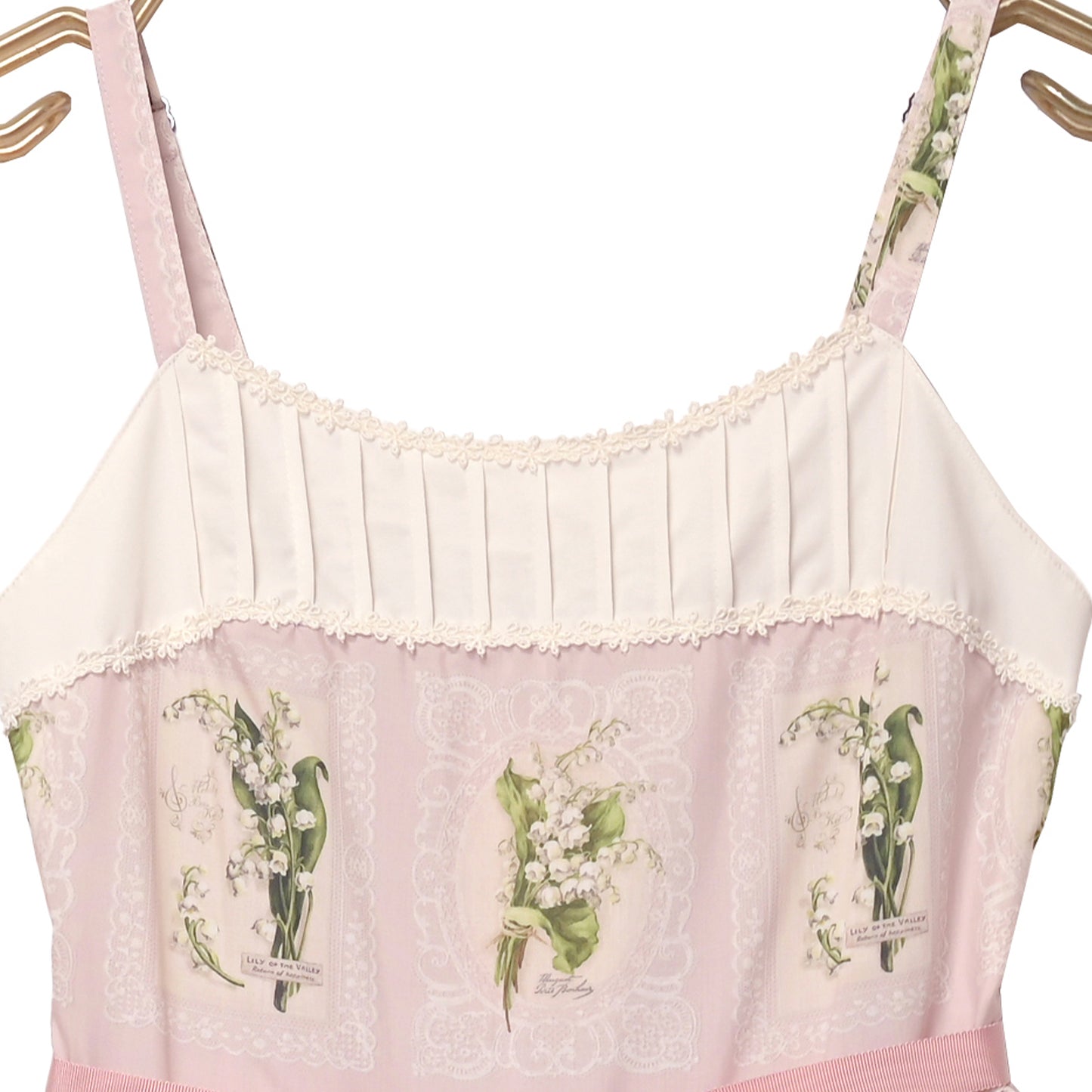 Lily of the Valley lace jumper dress
