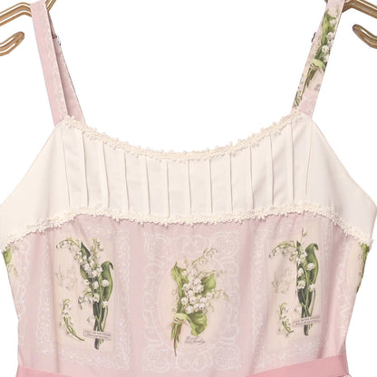 Lily of the Valley lace jumper dress