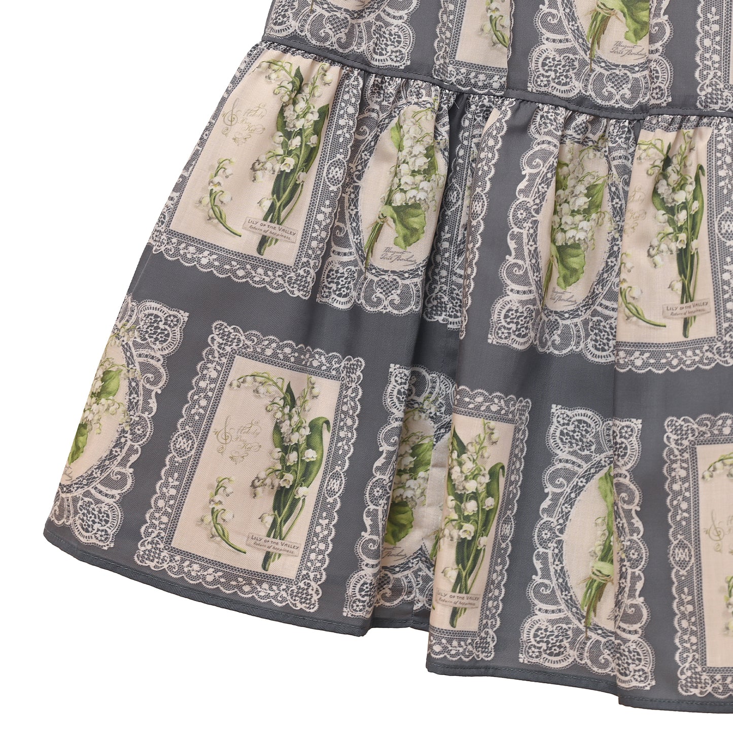 Lily of the Valley lace jumper dress