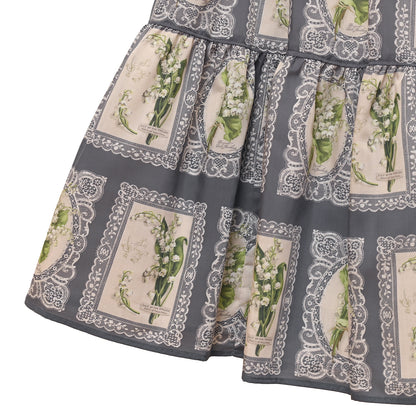 Lily of the Valley lace jumper dress