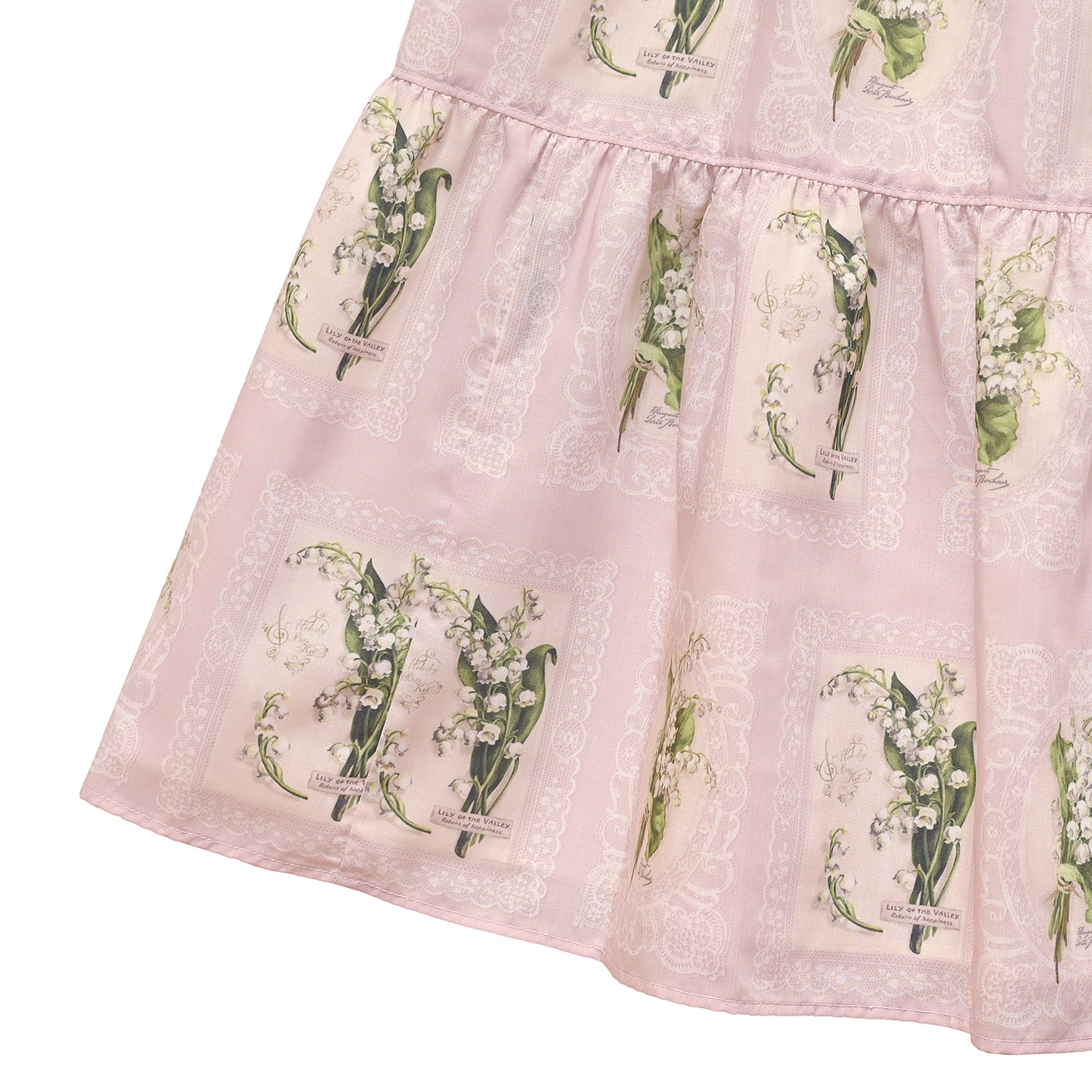 Lily of the Valley lace jumper dress