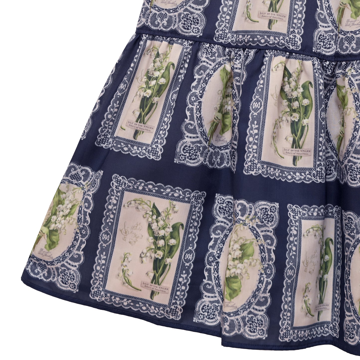 Lily of the Valley lace jumper dress