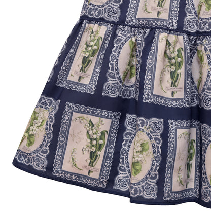 Lily of the Valley lace jumper dress