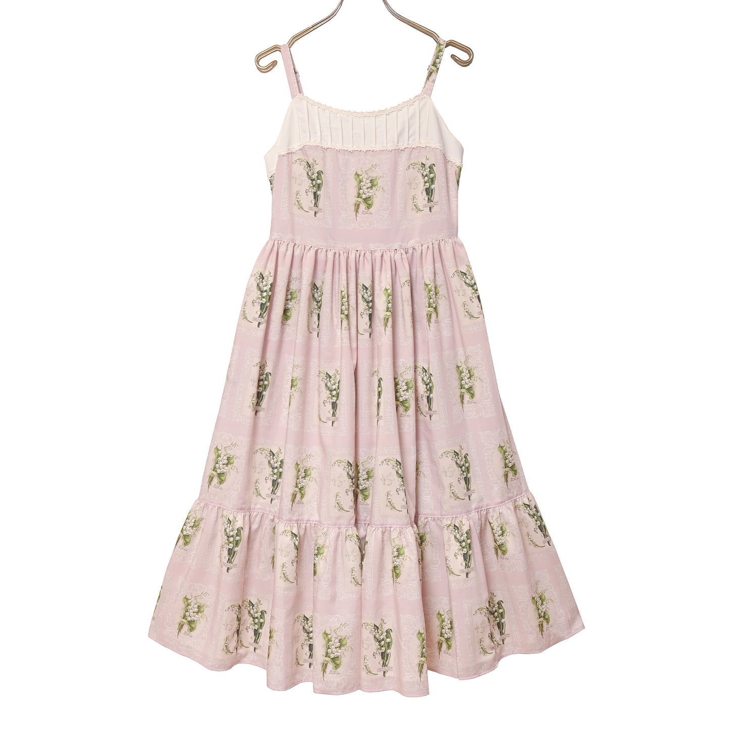 Lily of the Valley lace jumper dress