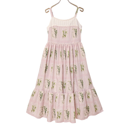Lily of the Valley lace jumper dress