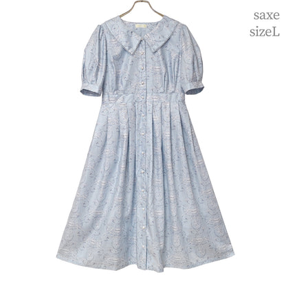 天使の囁きフロントボタンワンピース