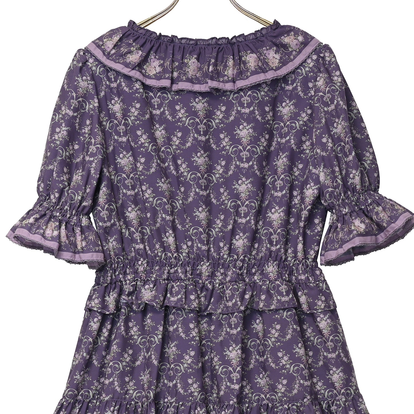 Purple rose dress